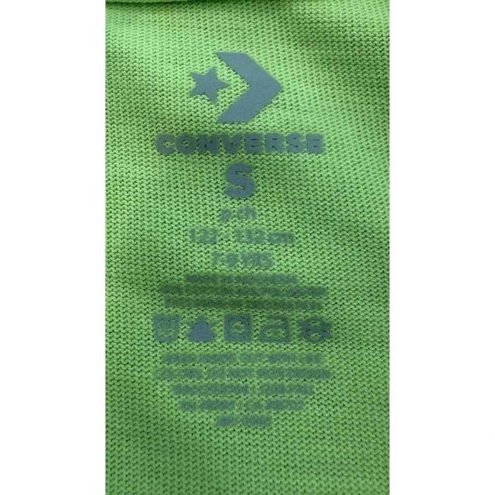 Converse Boys' Short Sleeve Hightops Patch T-Shirt Small NWT